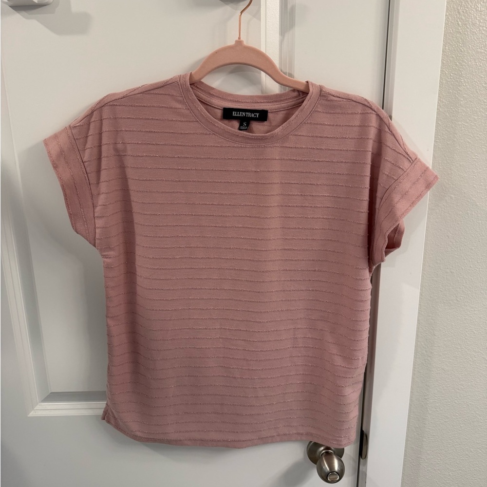 Ellen Tracy sz small - pink shirt